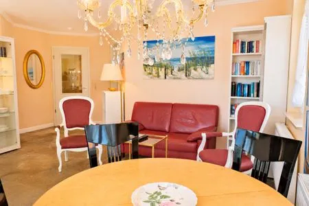 Wohnzimmer Uns strandhus - Ladies Seaside Whg. 5