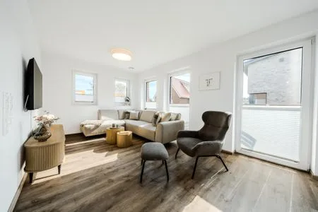 Wohnzimmer Haus Grachtenwinkel | Direkte Wasserlage