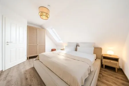 Schlafzimmer Haus Grachtenwinkel | Direkte Wasserlage