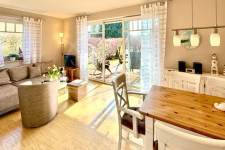 Essbereich mit Blick zur Terrasse  Glebbe 17 - Wohnung 3