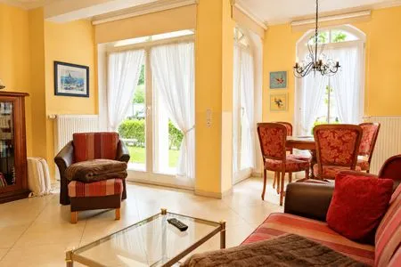 Wohnzimmer Villa Strandkuss Whg. 3