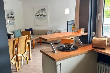 Küche / Küchenzeile Haus Flora - Wohnung Dünenrose