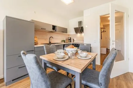 Küche / Küchenzeile Ferienwohnung Aurelia