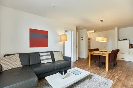 Wohnzimmer Rodehuus - Ferienwohnung Sandkorn