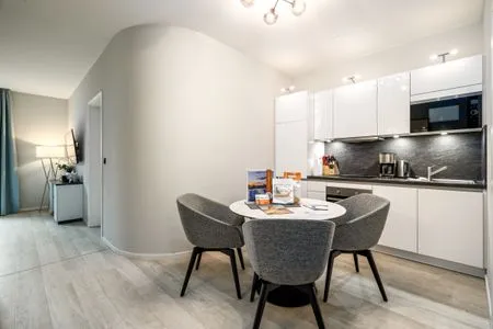 4 Ferienwohnung Wiesenkieker Ostseebad Wustrow - ZweiWasser Alte Seefahrtschule Essbereich  Wiesenkieker
