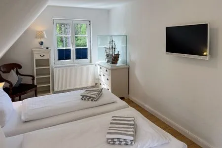 Schlafzimmer Ferienhaus *Koggenhüs*
