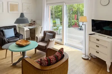 Wohnzimmer Ferienhaus *Koggenhüs*
