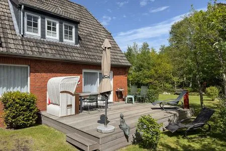 Terrasse Ferienhaus *Koggenhüs*