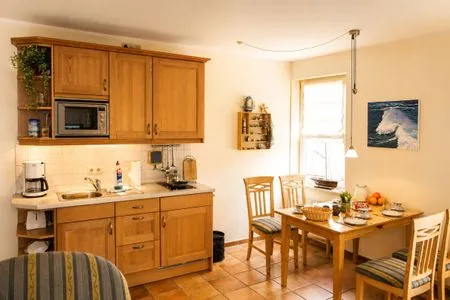 Wohnzimmer Ostseewelle Ferienwohnung 13
