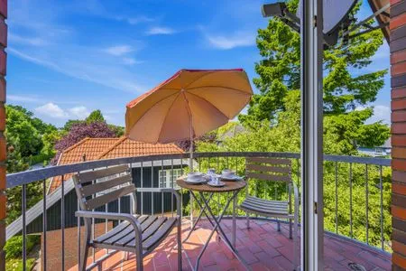 Balkon  Ferienwohnung Seepferdchen
