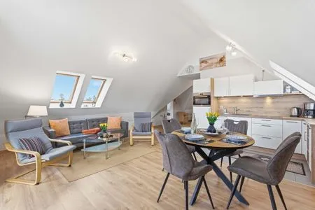 Wohnbereich  Ferienwohnung Seepferdchen