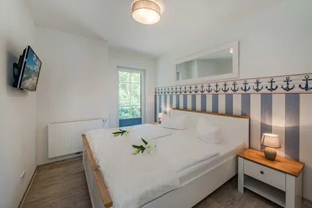 Schlafzimmer Villa Doris App. 04 Sonnenblick