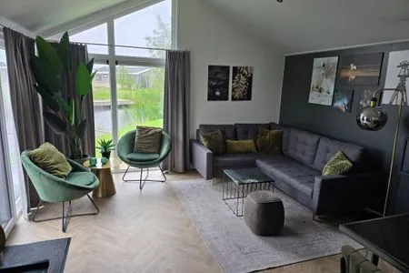  EuroParcs De IJssel Eilanden Chalet Liama mit Steg & Zaun IJE553