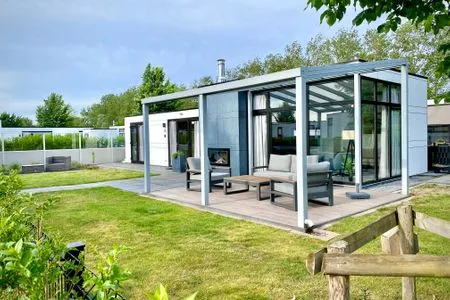 Breskens Chalet Duingras mit Zaun & Windschutz Nr. B125 Breskens / Zeeland - 