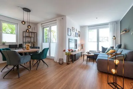 Hauptansicht Ferienwohnung Haffhafen