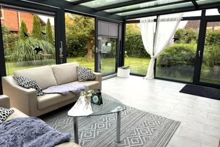 Wohnzimmer Ferienhaus Schusterberg
