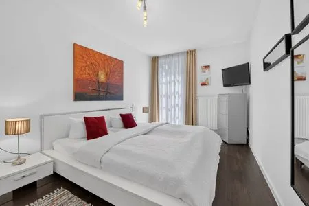 Schlafzimmer Residenz am Balmer See, Whg. 05