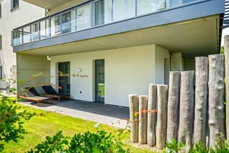 3 Ferienwohnung Große Strandburg Ostseebad Wustrow ZweiWasser Alte Seefahrtschule - Terrasse  Große Strandburg