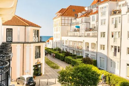 Balkon Haus am Park Ferienwohnung 24