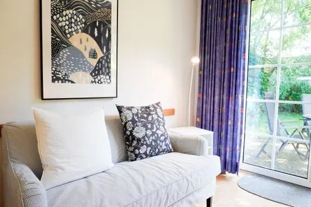 Wohnzimmer Ferienwohnung Lotte