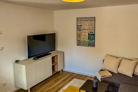Living room Am Krabbenweg Poeler Küstenkoje