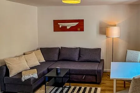 Living room Am Krabbenweg Poeler Küstenkoje
