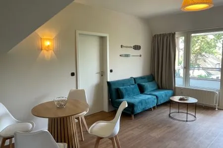 Wohnzimmer (STR74a) Ferienwohnung "Seaside Club"