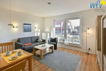 Wohnzimmer Haus Janine Ferienwohnung Strandburg