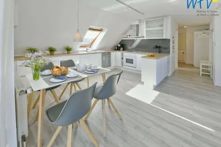 Essbereich Haus Tide Ferienwohnung Calimero