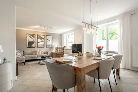 Wohnzimmer Dünen-Cottage