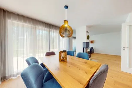 Wohnzimmer Chalet AlpspitzBlick