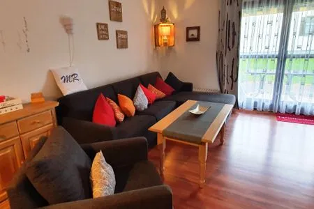 Wohnzimmer Feriendorf Hochbergle Haus 51