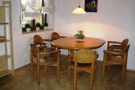 Wohnzimmer Ferienwohnung "Ampergarten"