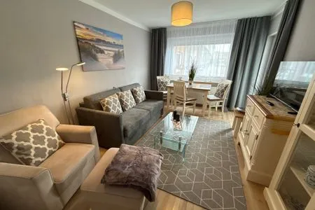 Wohnzimmer Ferienwohnung im Haus Nordland App.121