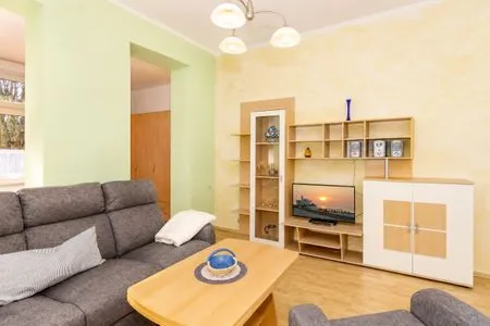 Wohnzimmer Villa Meier Ferienwohnung 2