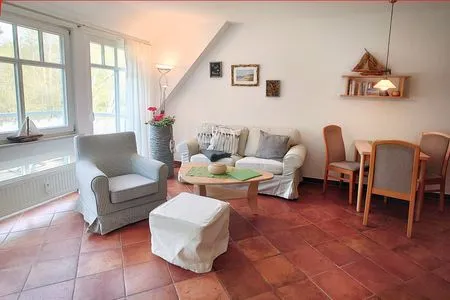 Wohnzimmer Zum Leuchtturm Wohnung 5