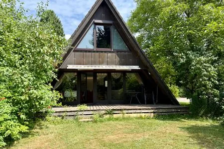 Terrasse Ferienhaus Hasenglück