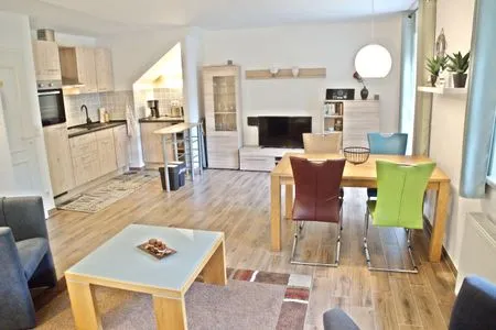 Küche / Küchenzeile Ferienwohnung am Nordstrand - strandnah und komfortabel