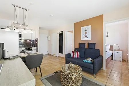 Wohnbereich Residenz am Strand Wohnung 4-57