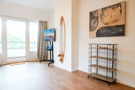 Wohnzimmer (STR74a) Ferienwohnung "Seaside Club"