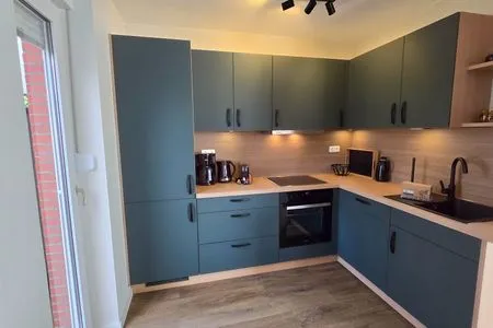 Küche / Küchenzeile Ferienhaus Hafenperle