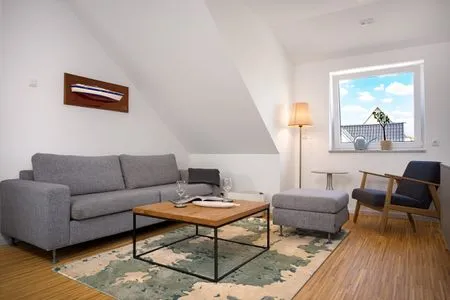 Living room Kirchturmblick