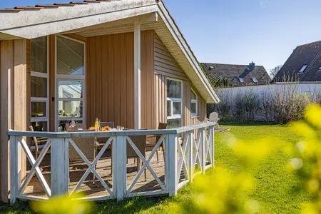 Terrasse Ferienhaus Strandläufer