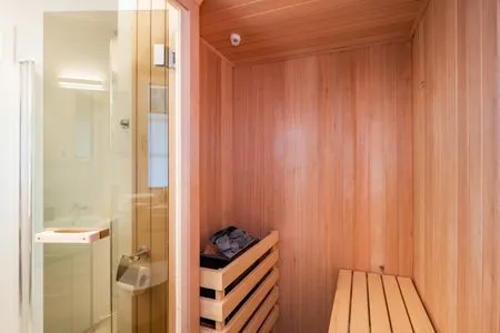 Sauna Ferienhaus Haff-Sommer mit Kamin, Sauna und Terrasse