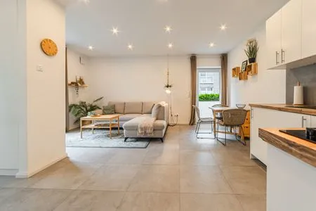 Wohnzimmer Ferienwohnung Achterdeck Eckernförde