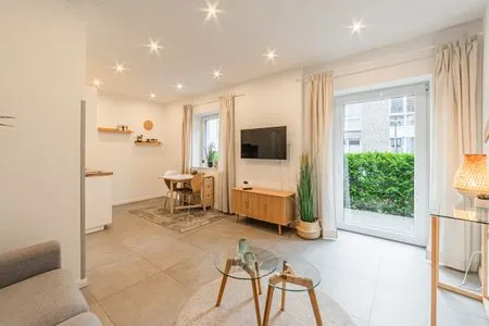 Wohnzimmer Ferienwohnung Palstek Eckernförde