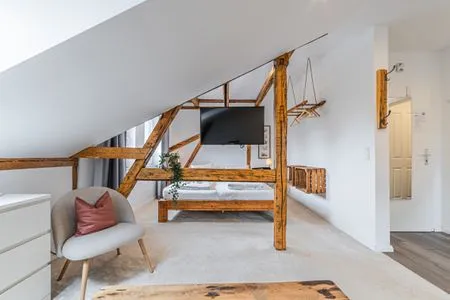 Wohnzimmer Ferienwohnung Oberdeck Eckernförde