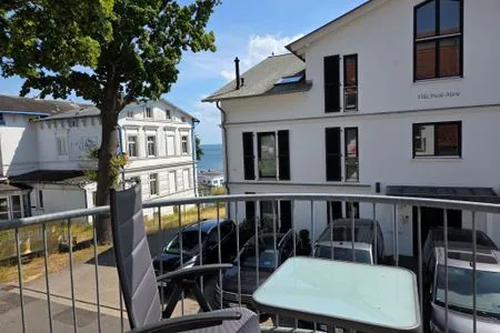 Balkon Ferienwohnung Feuerstein - in Hafennähe