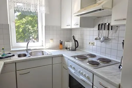 Küche / Küchenzeile Ferienwohnung Feuerstein - in Hafennähe