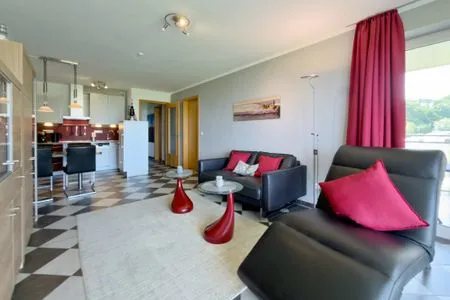 Wohnzimmer Strandpalais Duhnen Nr. 208